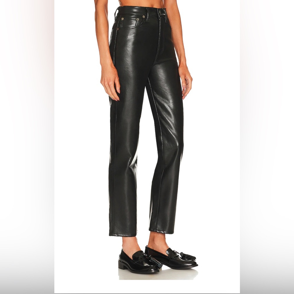 Agolde 90’s Pinch Waist Leather Pant